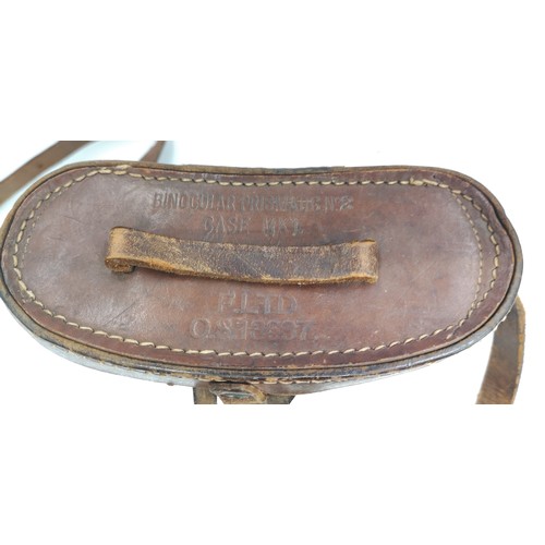 397 - Binocular Prismatic No 2 Case MK1 F.L.T.D O.S 18687