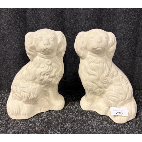 298 - Two Beswick Old English Dog's.