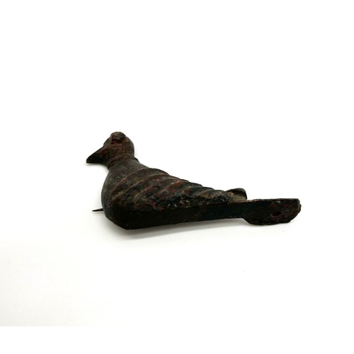 117 - Ancient Roman cast iron bird brooch