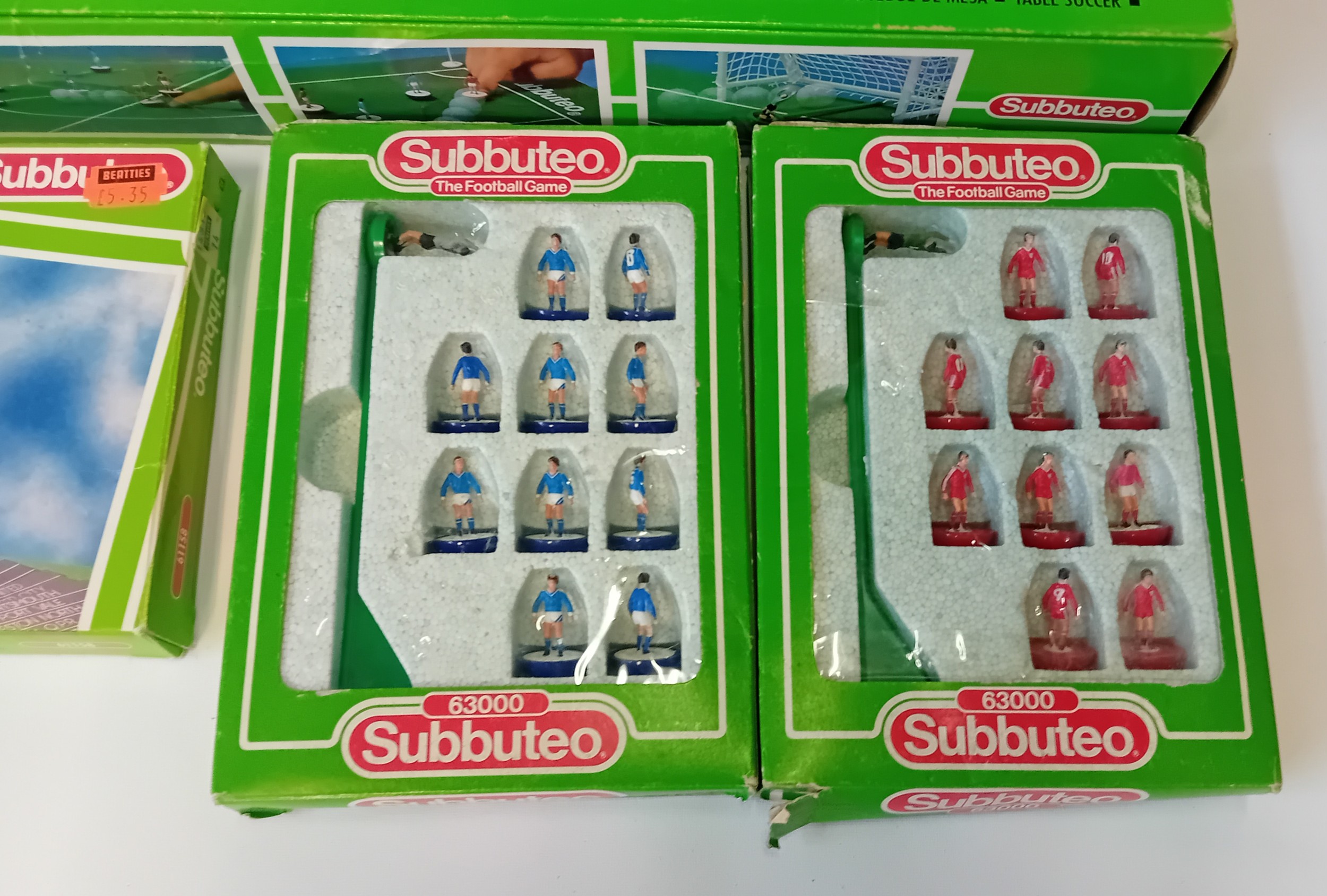 Collection of vintage Subbuteo with accessories