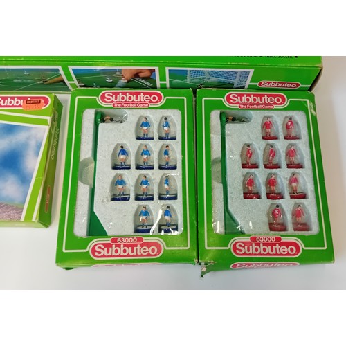 Collection of vintage Subbuteo with accessories