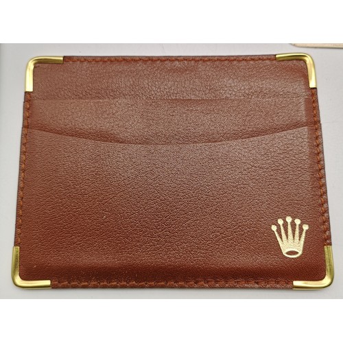 Original Rolex 1970s Oyster Outer Box, Inner Case, Leather Folders ...