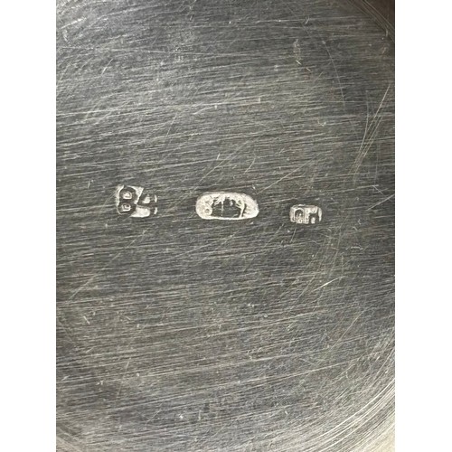 2 - Two 800 grade Silver Lidded Trinket Dishes, with enamelled Flower and Fruit Design to tops and Sides... 