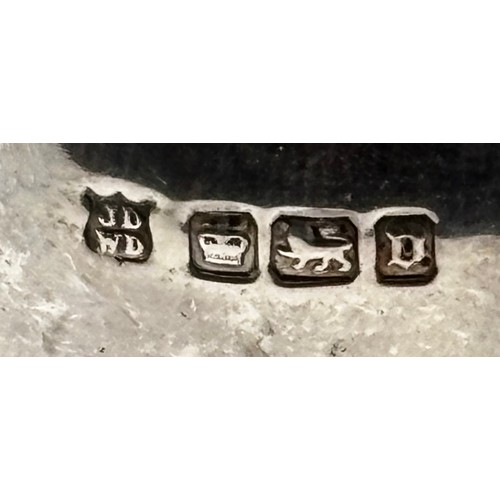 6 - Silver Tea Caddy, James Deakin & Sons (John & William F Deakin) Sheffield, 1905, Weight - 145.52g