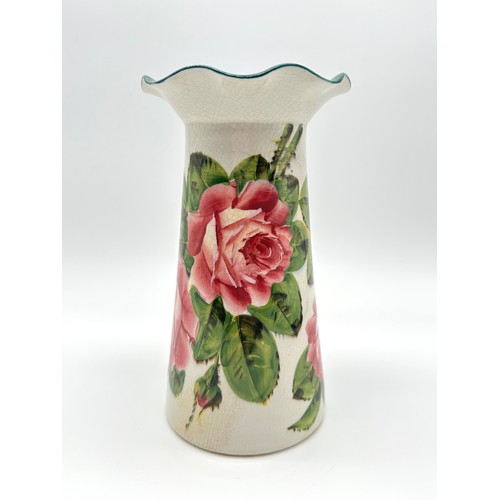 132 - Grosvenor Vase impressed WEMYSS WARE [20.5cm]