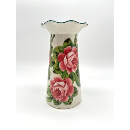 132 - Grosvenor Vase impressed WEMYSS WARE [20.5cm]