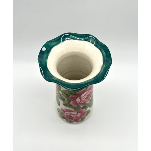 132 - Grosvenor Vase impressed WEMYSS WARE [20.5cm]