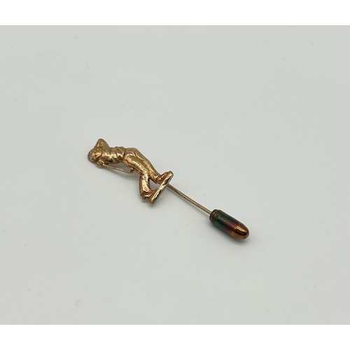 27 - 9ct Gold Golfer Stick Pin
Weight - 2g