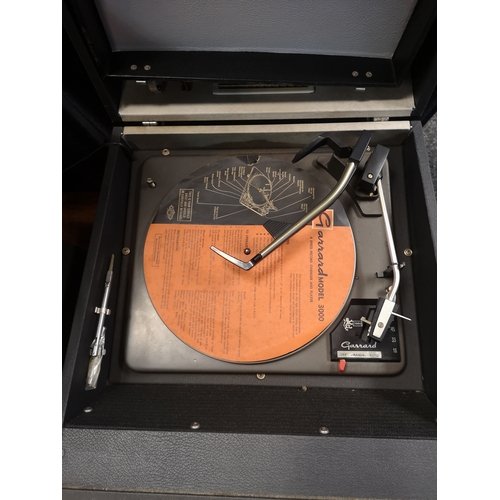 421 - Hacker valve record player, speaker and Morconiphone tape to tape player.