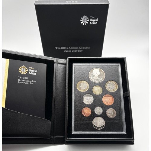 125 - The Royal Mint 2012 United Kingdom Proof Coin Set