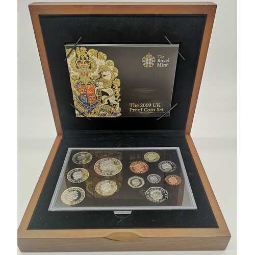 39 - The 2009 UK Executive Proof Set from the Royal Mint, to include, Kew Gardens.