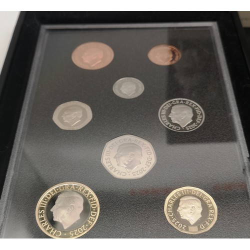 43 - Royal Mint 2025 United Kingdom Proof Coin Set 
with certificate of authenticity numbered 2672