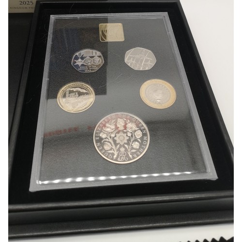 43 - Royal Mint 2025 United Kingdom Proof Coin Set 
with certificate of authenticity numbered 2672