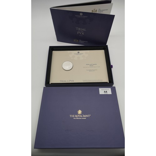 44 - The Royal Mint UK 'Myths and Legends Merlin' 2023 2oz Silver Proof Coin
Limited Edition Presentation... 