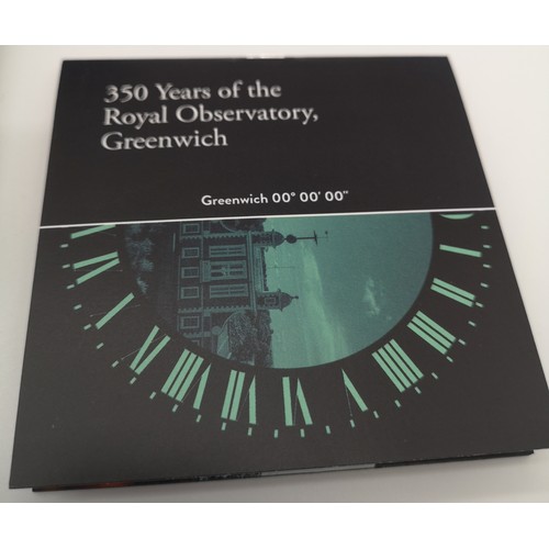 45 - 2025 UK £2 Silver Proof Coin 'Celebrating 350 Years of the Royal Observatory, Greenwich' with Certif... 