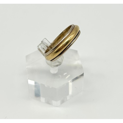 34A - 18ct Gold Spinning Band Ring 
Size - P/Q
Weight - 6.53g