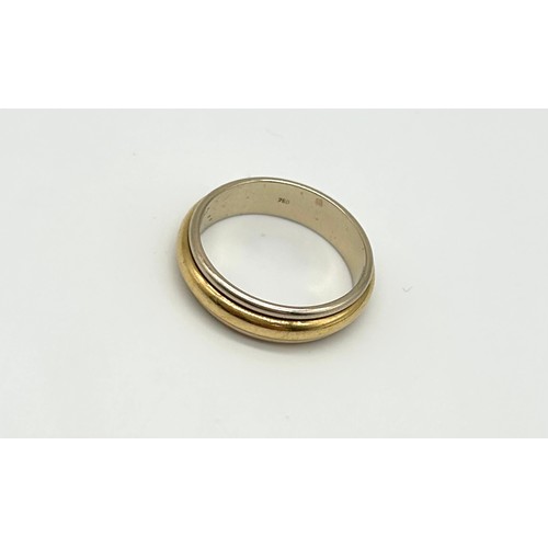 34A - 18ct Gold Spinning Band Ring 
Size - P/Q
Weight - 6.53g