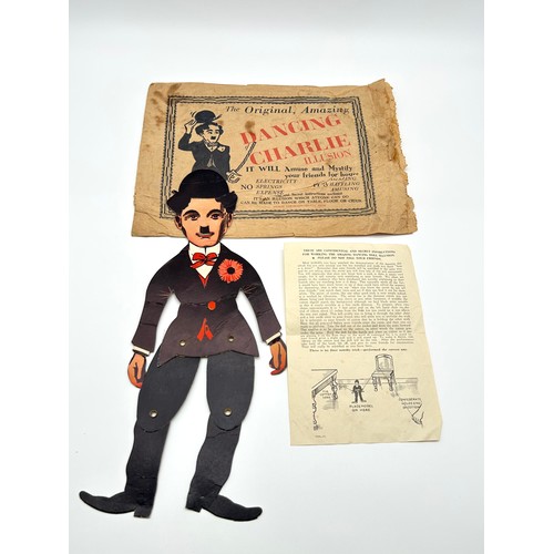 Cardboard Articulated Dancing Charlie Chaplin Illusion in Original ...
