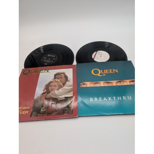 417 - Collection Of Queen Records To Include: Made In Heaven, The Invisible Man Picture Disc EP, I'm Going... 
