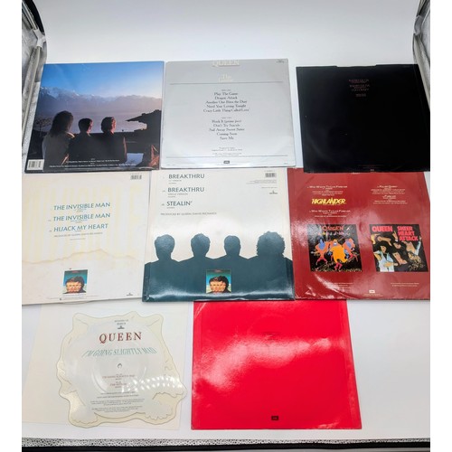 417 - Collection Of Queen Records To Include: Made In Heaven, The Invisible Man Picture Disc EP, I'm Going... 