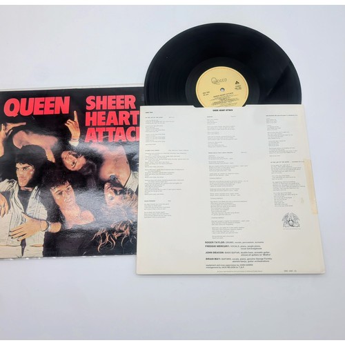 415 - Collection Of Vinal Records to include: Queen Sheer Heart Attack Beakthru Picture Disc, Queen Greate... 
