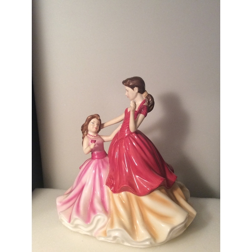 147 - Royal Doulton Figure Gift for mother.