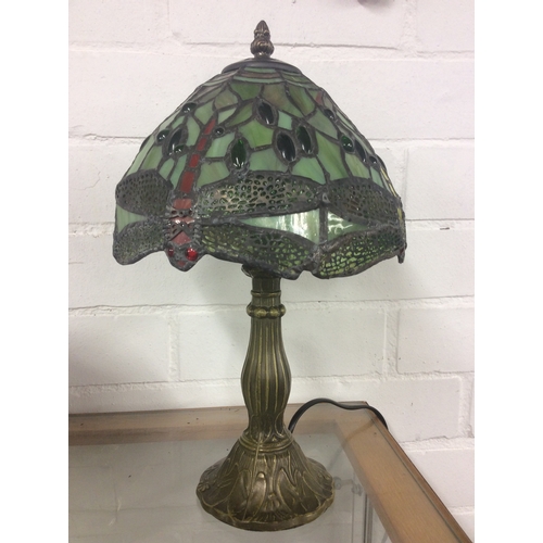 131 - Tiffany style table lamp.