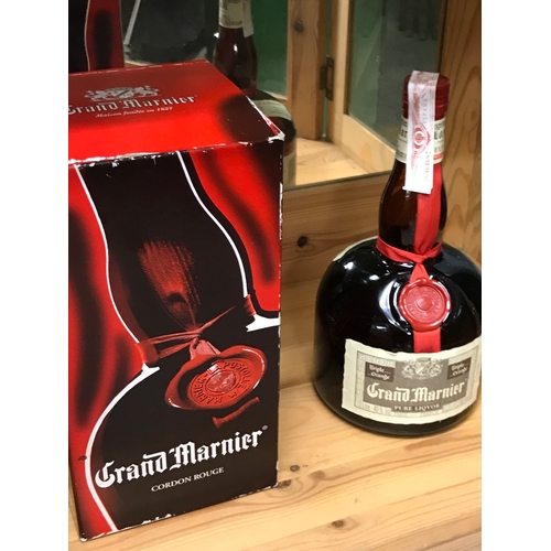 239 - Vintage bottle of grand mariner with box.