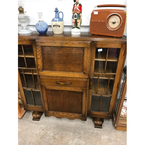 274 - Art Deco 1900s Cabinet with key