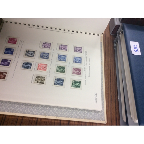 259 - Albums of regional British stamps.