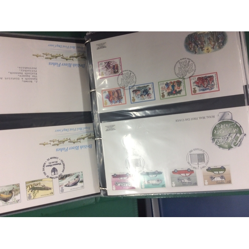 263 - 2 albums of first day covers.