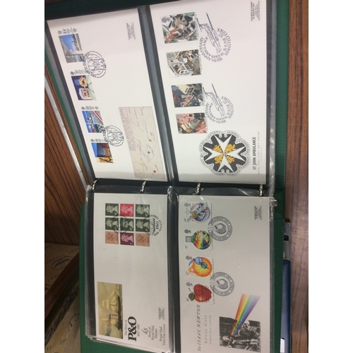 263 - 2 albums of first day covers.