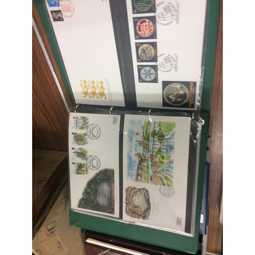 263 - 2 albums of first day covers.