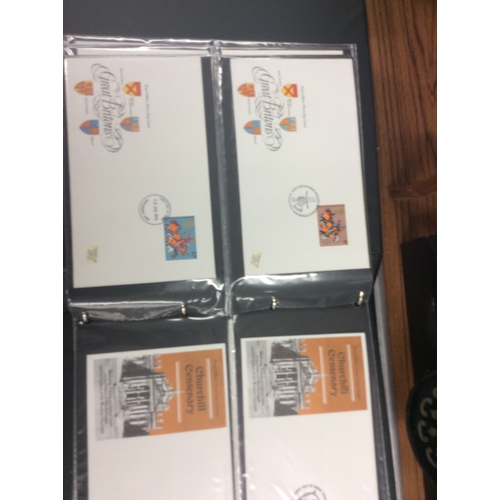 265 - 2 albums of first day covers.