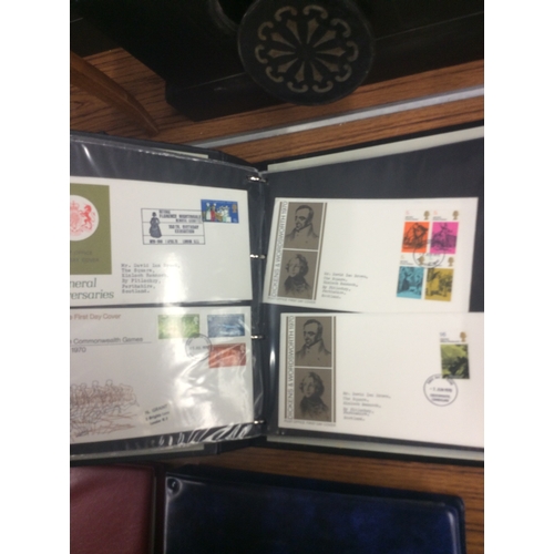 265 - 2 albums of first day covers.