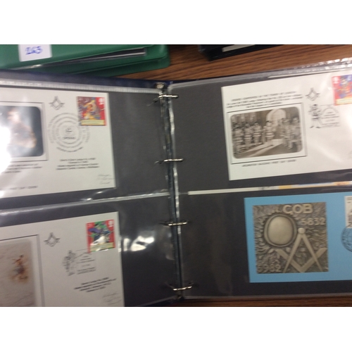 266 - Album of Masonic 1st day covers etc.