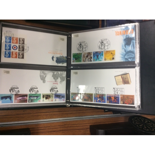 267 - 2 albums of first day covers