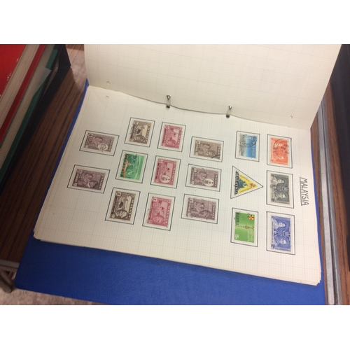 269 - 2 albums  Of stamp books .