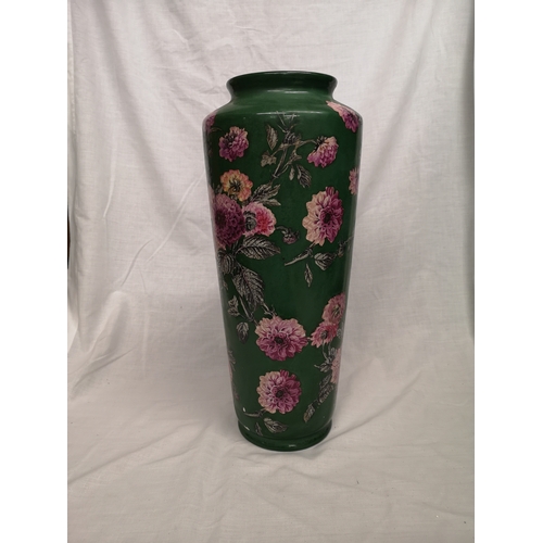 355 - Large j and g Jones vase.