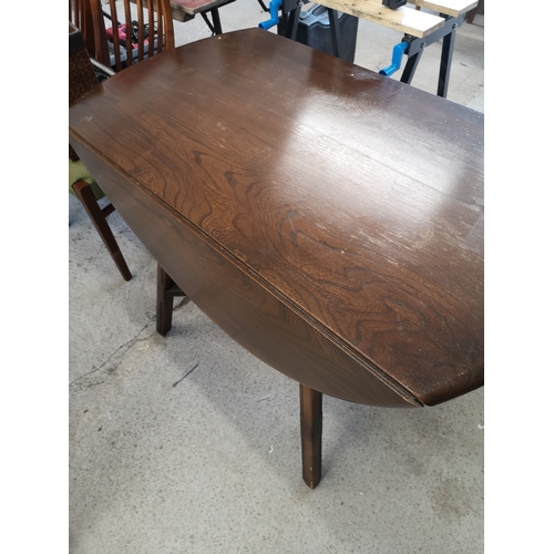 359 - Elm wood ercol table