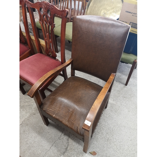 364 - Early arm chair .