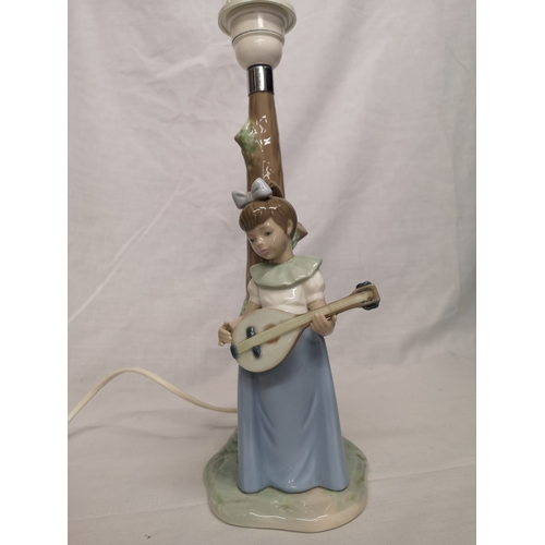 167 - Nao table lamp. Has restoration