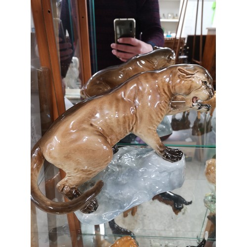 54 - Large beswick mountain lion.