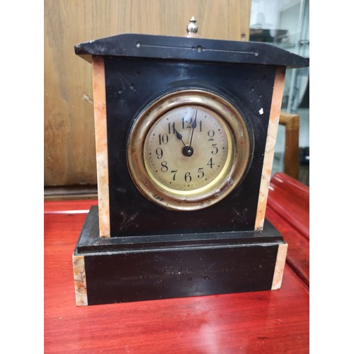 30a - Victorian mantle clock.