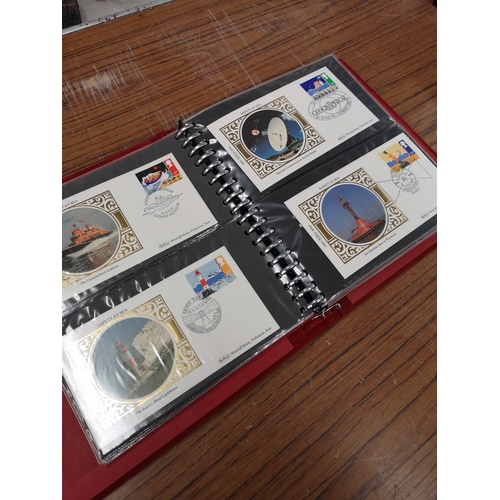 59 - album of quality  first day covers  to include train first day covers etc .