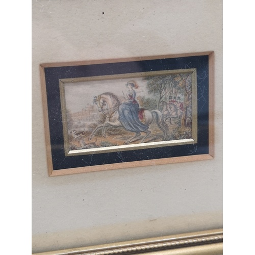 55a - Miniature painting of queen victoria at Windsor.