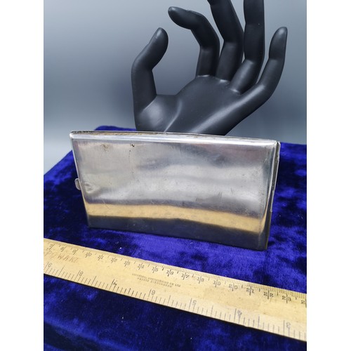1a - Neollo heavy silver card case with Indian building scene. Weighs over 150 grams .