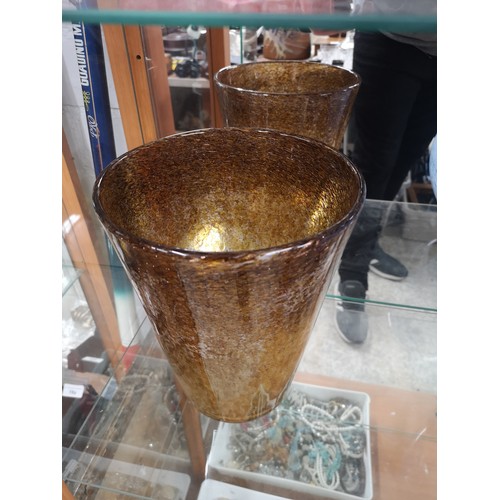 42d - Large monart vase.