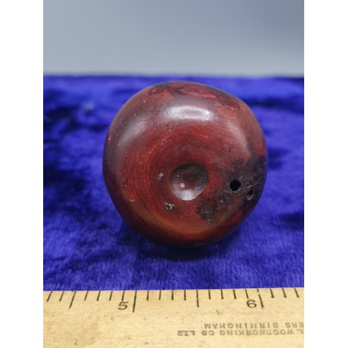 70 - Netsuke of a mouse on ball.