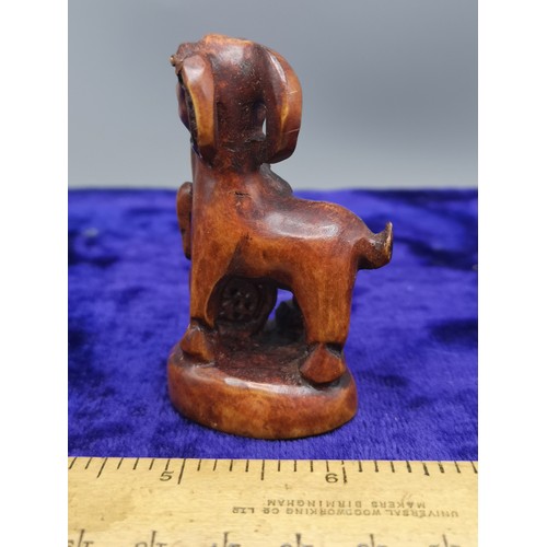 73 - Netsuke of mountain goat.